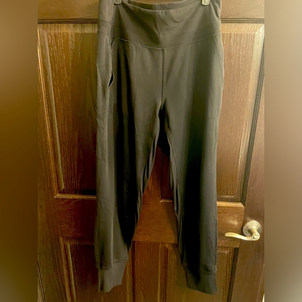 Women’s Athleta joggers.